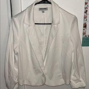 Shelby & Palmer Classic White Blazer